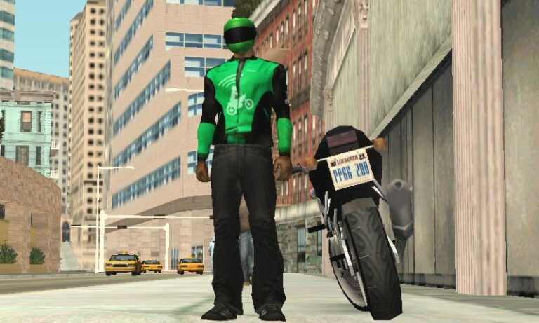 GTA San Andreas mod Indonesia, gojek