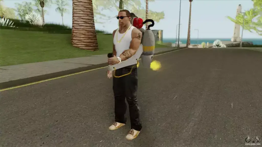 carl johnson cj jetpack gta sa pc