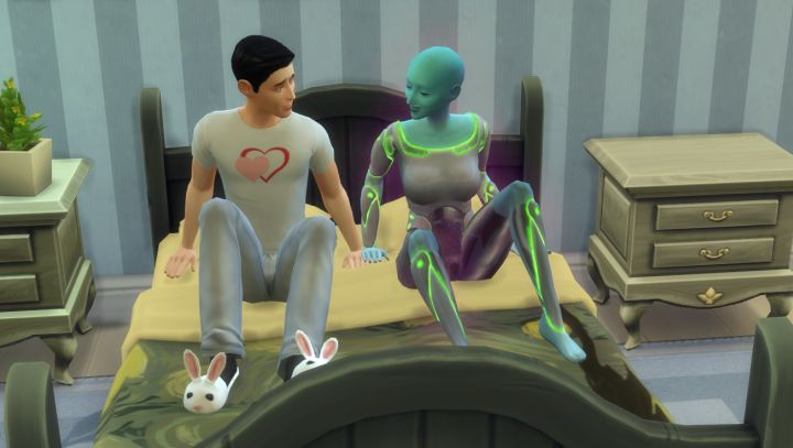 Alien di game The Sims