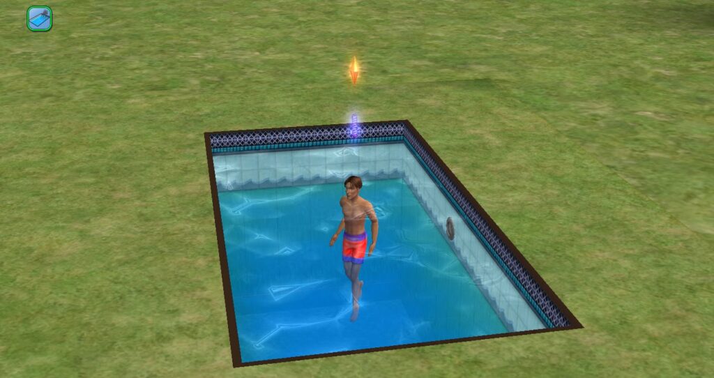 Tenggelam di kolam renang The Sims 4