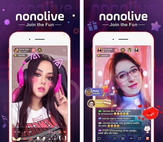 Nonolive aplikasi streaming