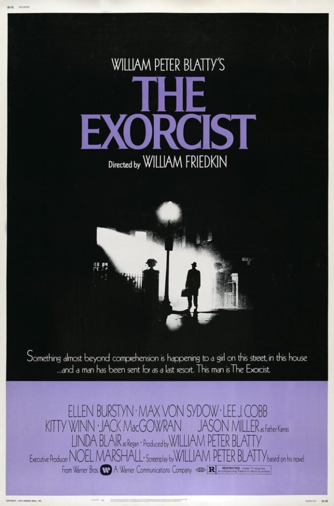 exorcist, poster film karya bill gold