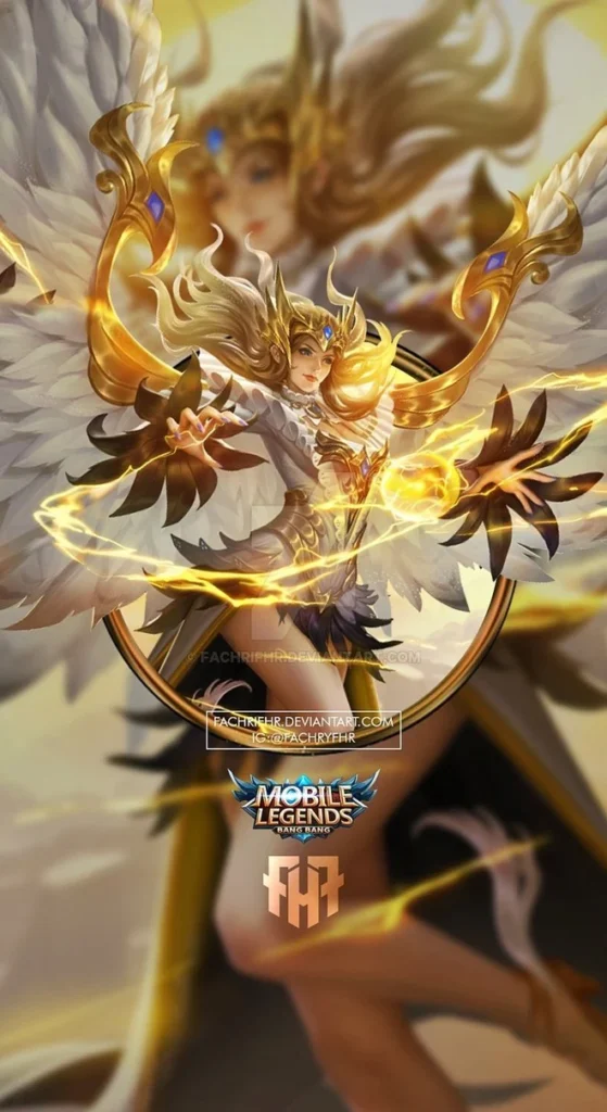 wallpaper ml keren, foto hero mobile legends