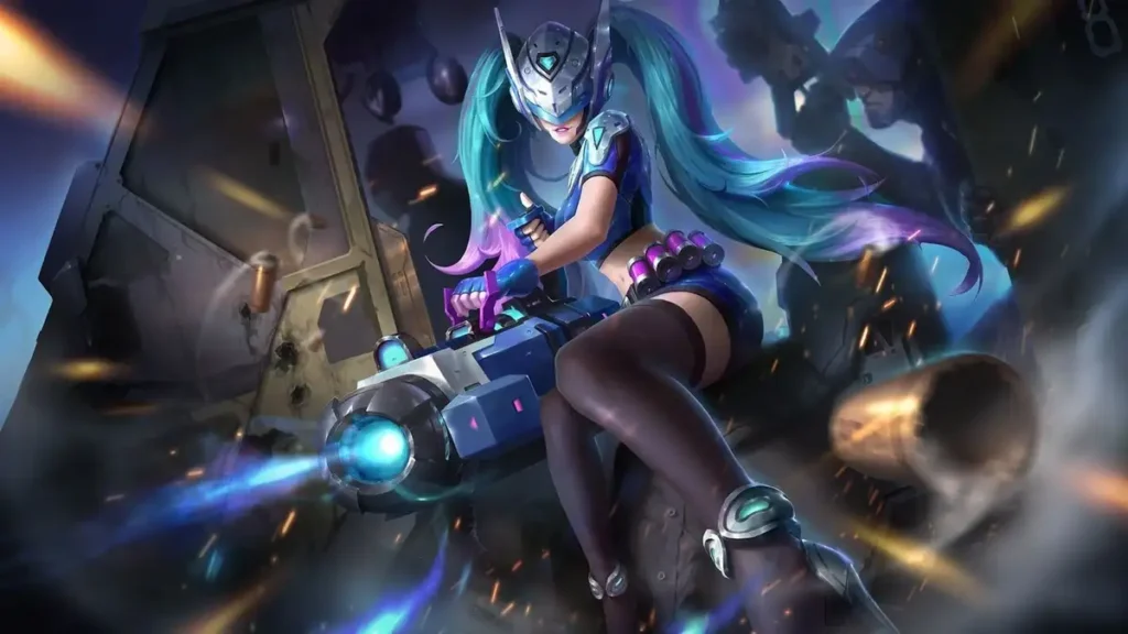 Layla Blue Spectre Mobile Legends