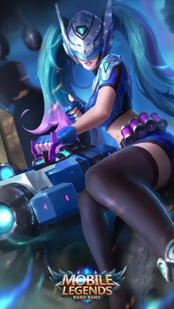 Layla Blue Spectre Mobile Legends untuk HP