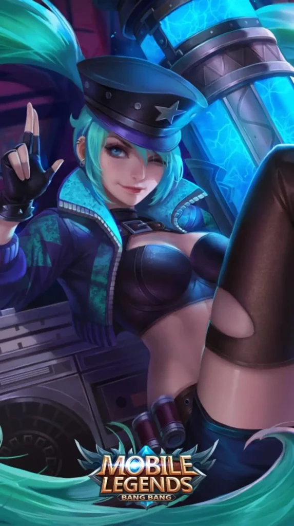 Layla Green Flash Mobile Legends untuk-HP