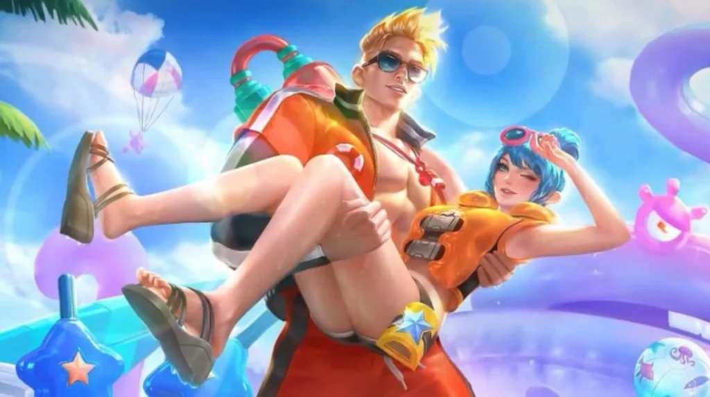 Claude Fanny Lifeguard Summer Skin Mobile Legends