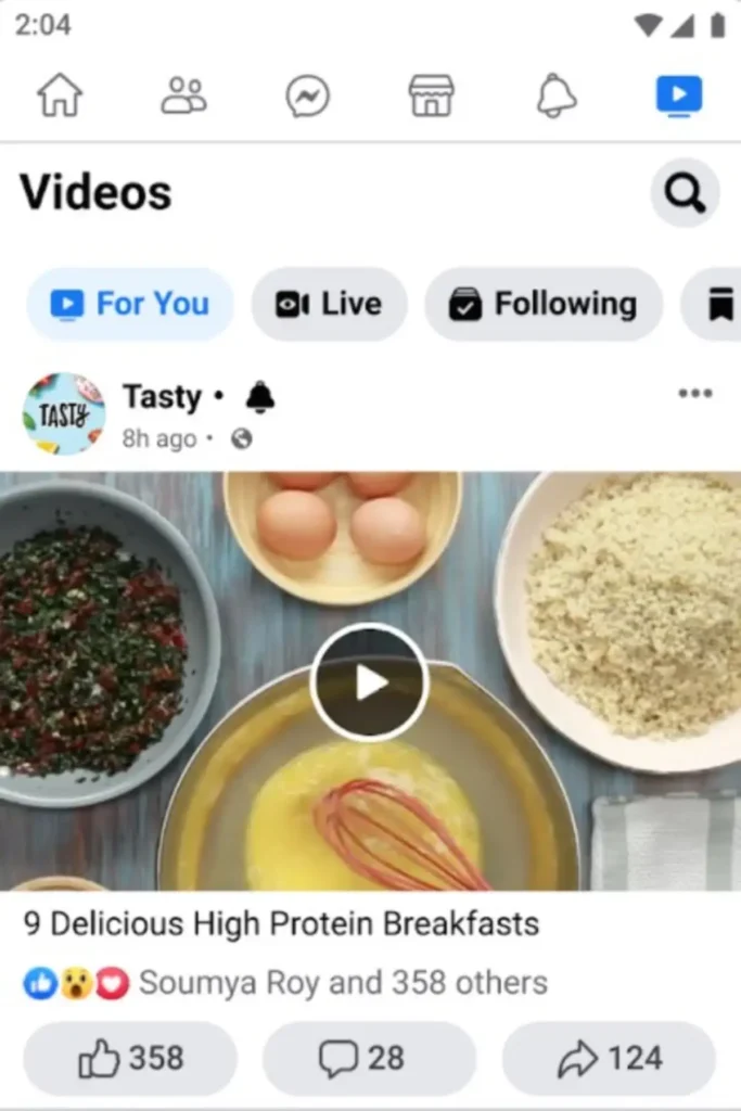 Cara Download Video di FB Lite