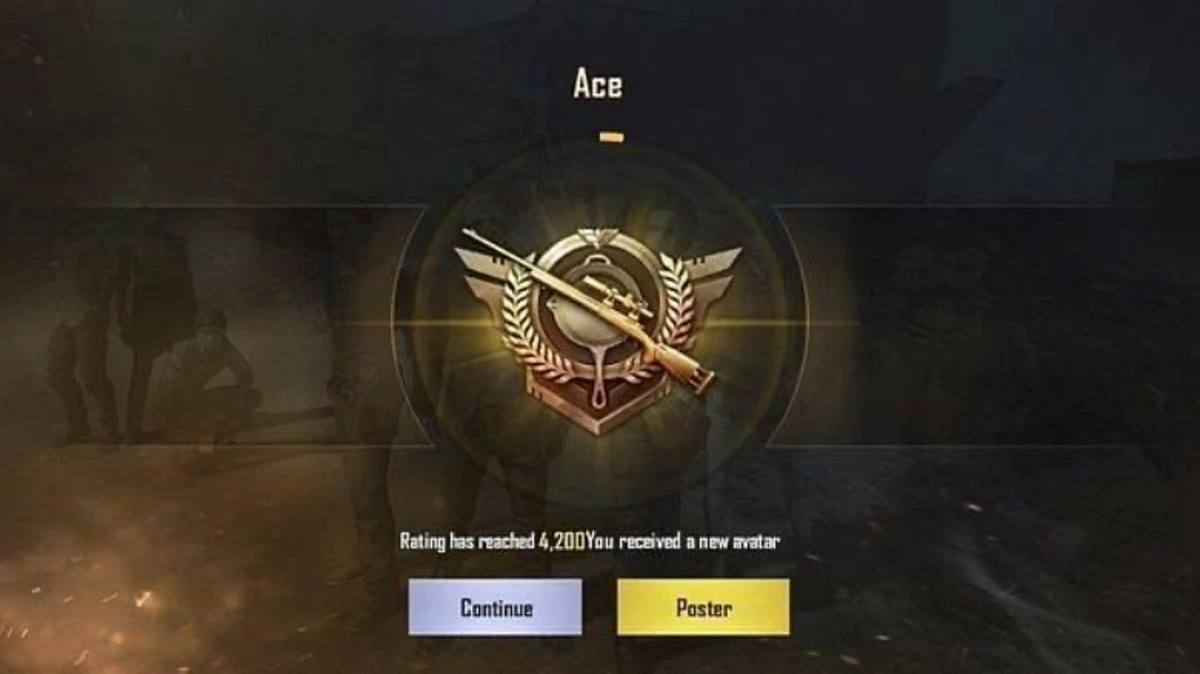 rank ace pubg