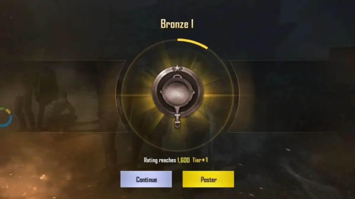 rank bronze pubg