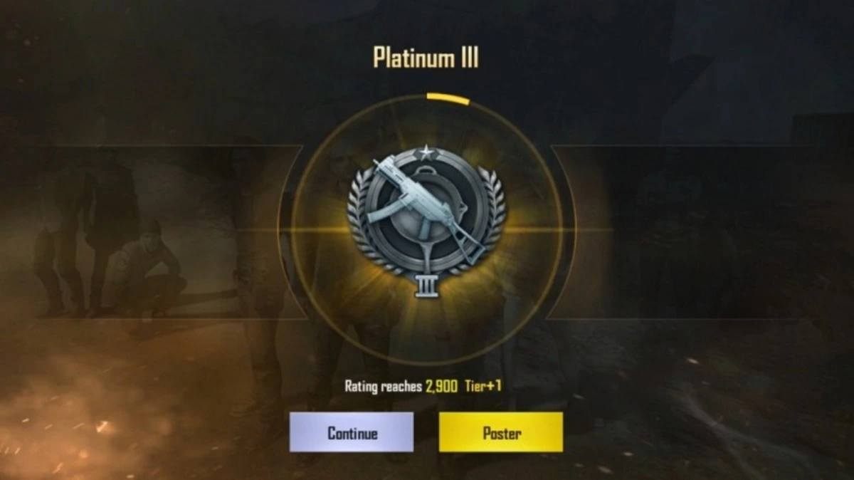 rank platinum pubg