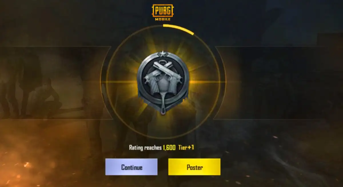 rank silver pubg