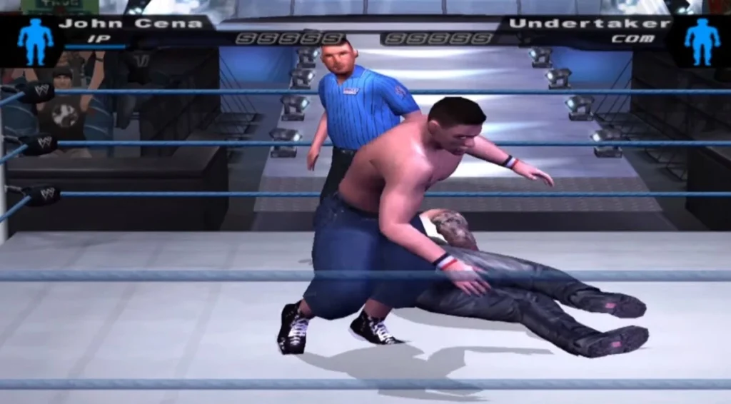 WWE Smackdown Here Comes The Pain PS2 Cena vs Undertaker