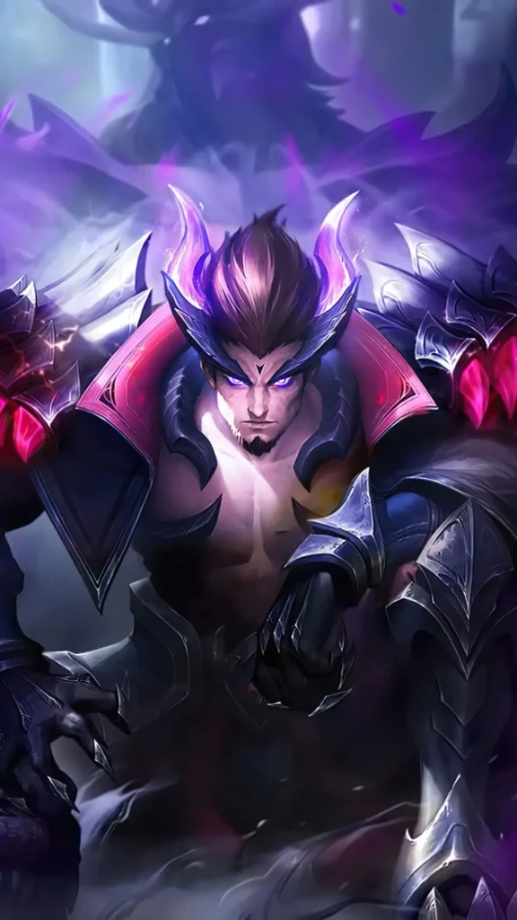 yu zhong mobile legends black fierce dragon android ios