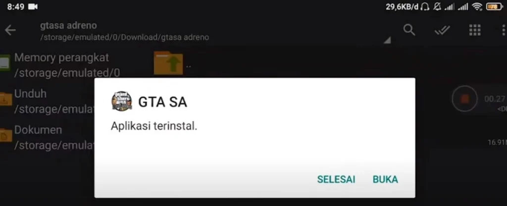 install gta sa lite apk