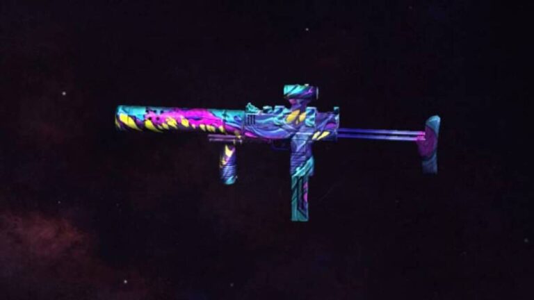 mac10 cyan fear free fire