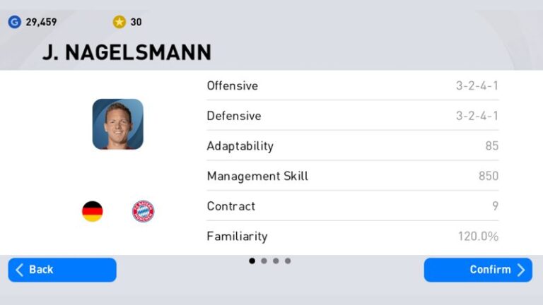 julian nagelsmann pes mobile