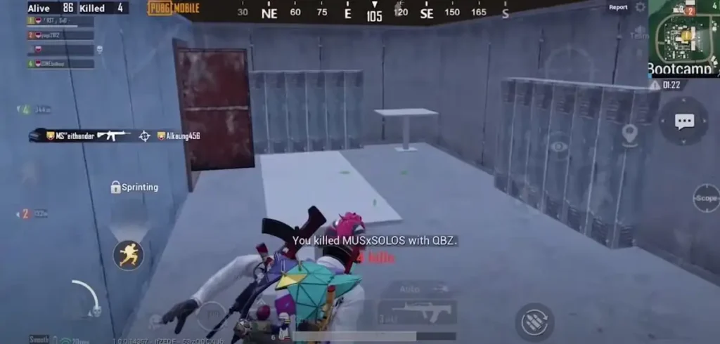 menutup pintu di pubg mobile