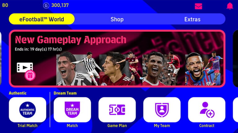 mode efootball mobile