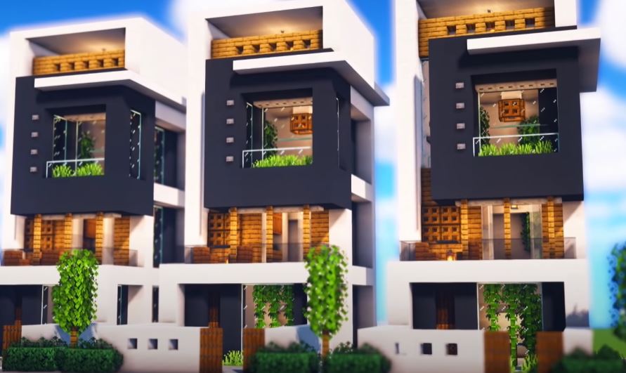 rumah minecraft mewah dan gampang