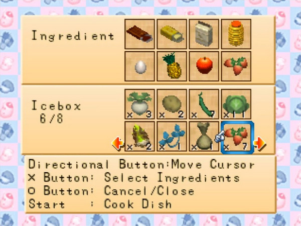 resep masakan harvest moon